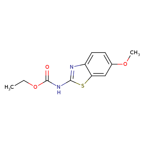 ethyl N-(6-methoxy-1,3-benzothiazol-2-yl)carbamate