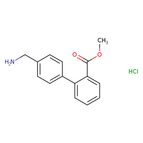 Methyl 4'-(Aminomethyl)biphenyl-2-carboxylate HCl