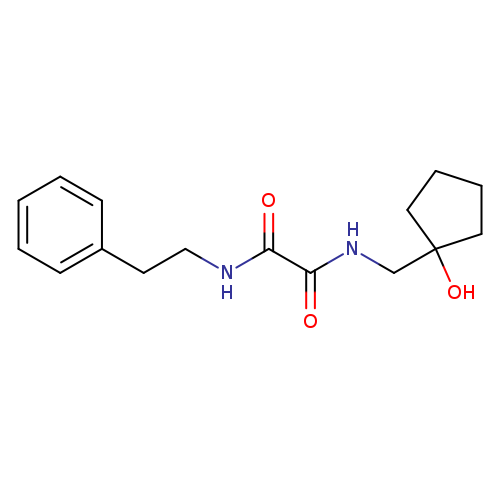 N-[(1-hydroxycyclopentyl)methyl]-N'-(2-phenylethyl)ethanediamide