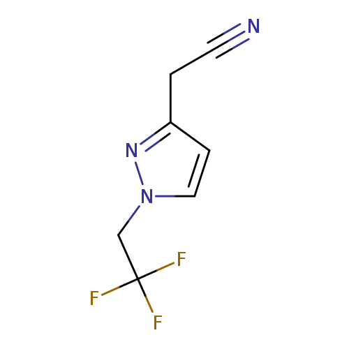 2-(1-(2,2,2-Trifluoroethyl)-1H-pyrazol-3-yl)acetonitrile