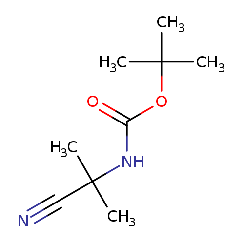 Carbamic acid, (1-cyano-1-methylethyl)-, 1,1-dimethylethyl ester (9CI)