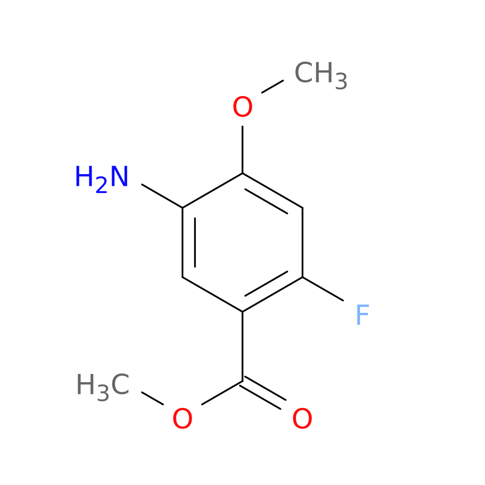 Methyl 5-amino-2-fluoro-4-methoxybenzoate