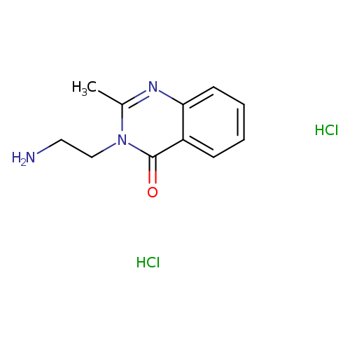 3-(2-aminoethyl)-2-methyl-3,4-dihydroquinazolin-4-one dihydrochloride