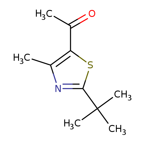 1-(2-tert-butyl-4-methyl-1,3-thiazol-5-yl)ethan-1-one
