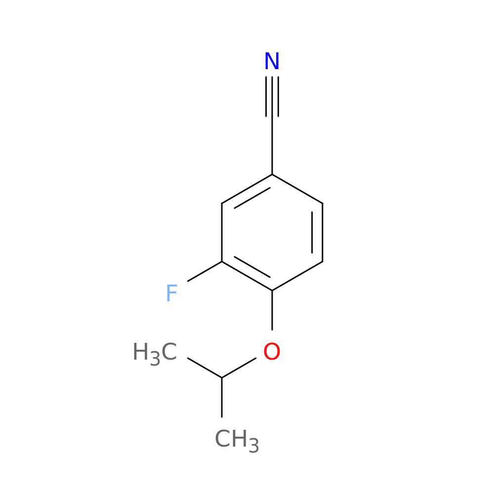 3-fluoro-4-propan-2-yloxybenzonitrile