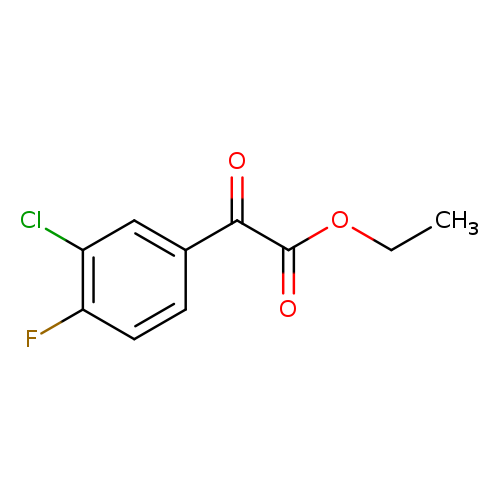 ETHYL 3-CHLORO-4-FLUOROBENZOYLFORMATE