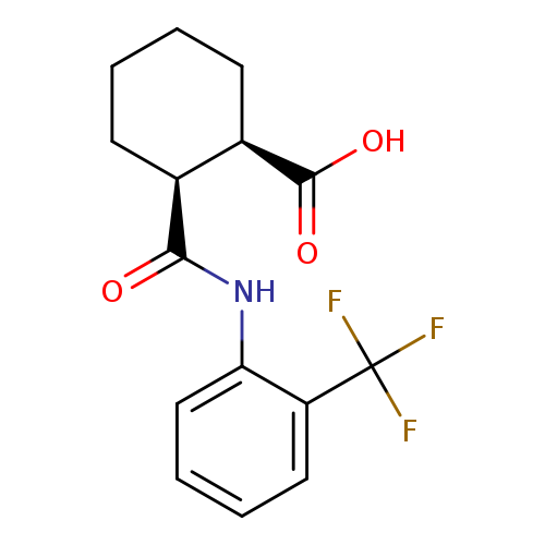 (1R,2S)-2-{[2-(trifluoromethyl)phenyl]carbamoyl}cyclohexane-1-carboxylic acid