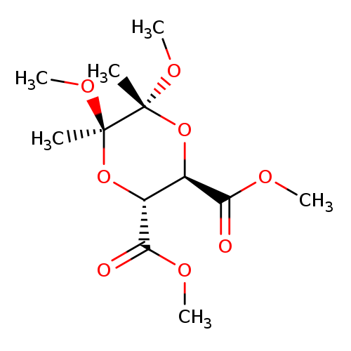 Dimethyl (2r,3r,5r,6r)-dimethoxy-5,6-dimethyl-1,4-dioxane-2,3-dicarboxylate