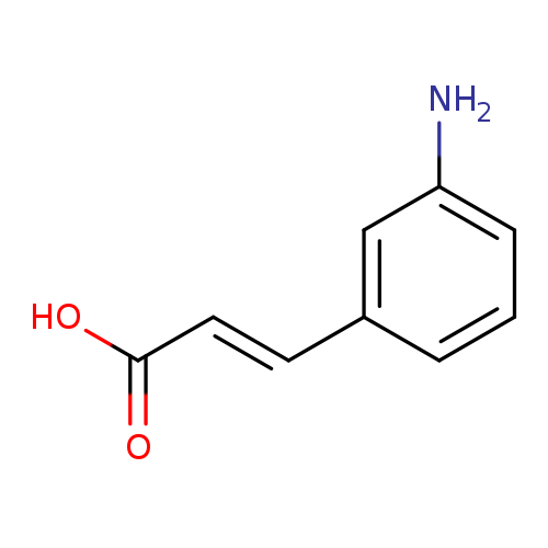 (2E)​-​3-​(3-​Aminophenyl)​-​2-​propenoic acid