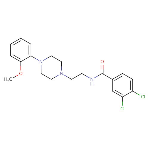 3,4-dichloro-N-{2-[4-(2-methoxyphenyl)piperazin-1-yl]ethyl}benzamide