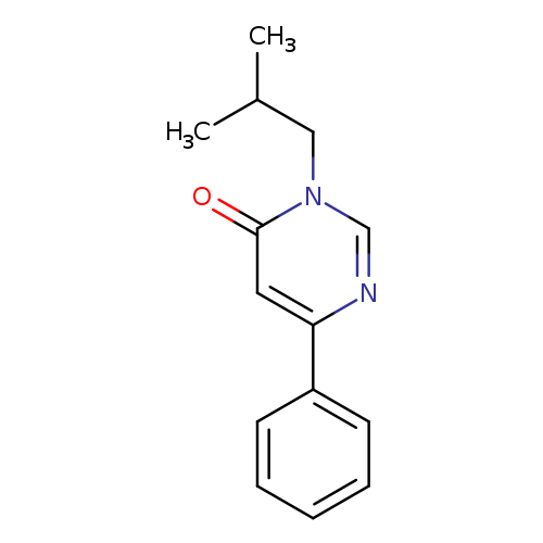3-(2-methylpropyl)-6-phenyl-3,4-dihydropyrimidin-4-one