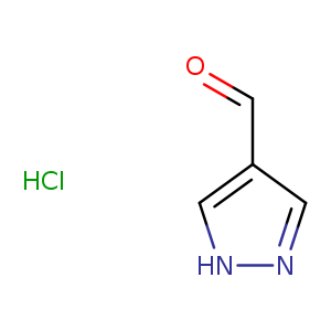 1H-Pyrazole-4-carboxaldehyde, hydrochloride (1:1)