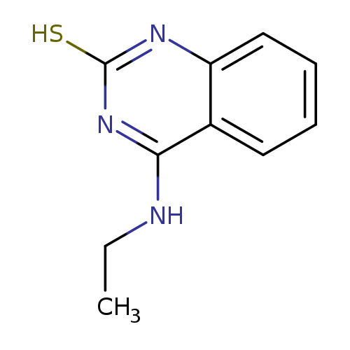 4-(ethylamino)quinazoline-2-thiol