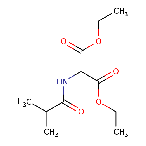 1,3-diethyl 2-(2-methylpropanamido)propanedioate