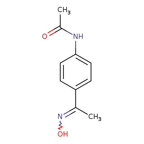 N-{4-[1-(hydroxyimino)ethyl]phenyl}acetamide