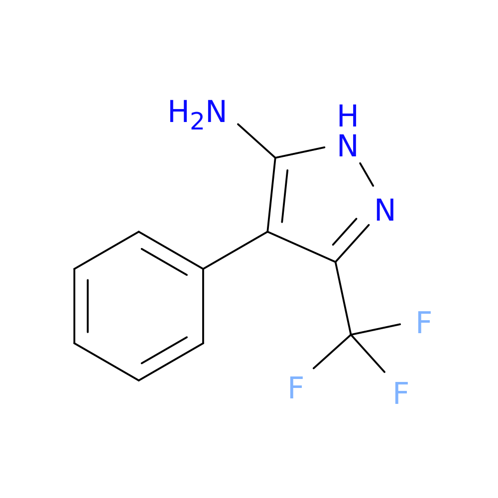 4-Phenyl-3-(trifluoromethyl)-1H-pyrazol-5-amine