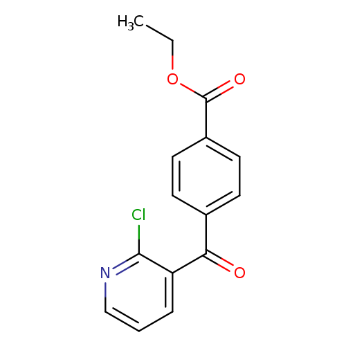 2-Chloro-3-(4-ethoxycarbonylbenzoyl)pyridine