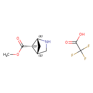 methyl (1R,4S,5S)-2-azabicyclo[2.1.1]hexane-5-carboxylate; trifluoroacetic acid
