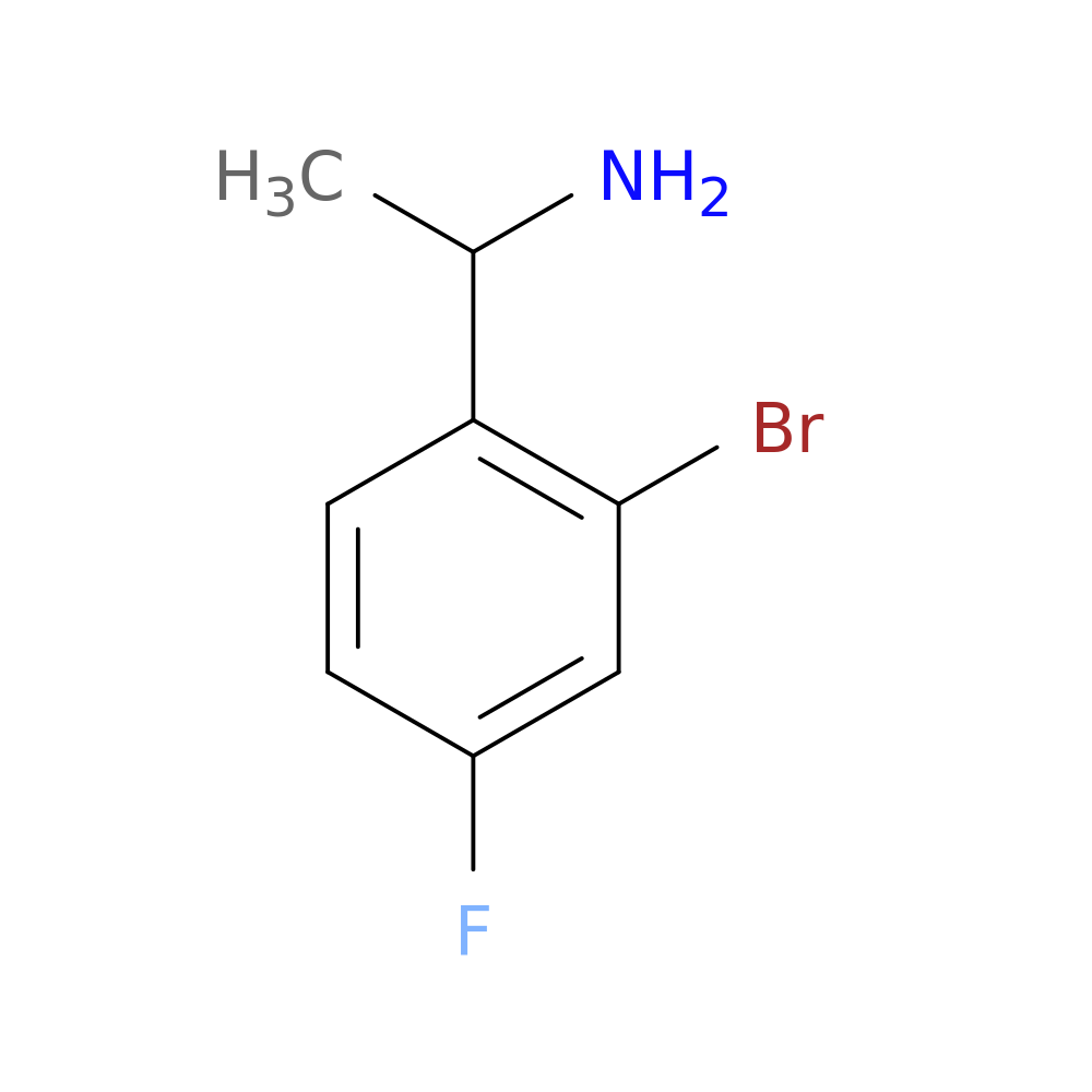 1-(2-Bromo-4-fluorophenyl)ethanamine