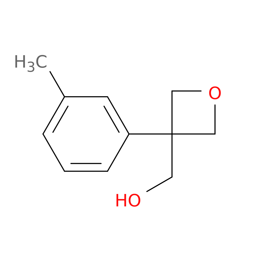 [3-(3-methylphenyl)oxetan-3-yl]methanol