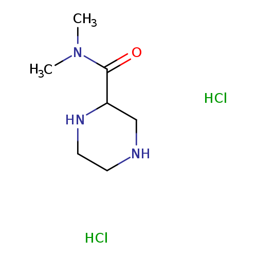 N,N-Dimethylpiperazine-2-carboxamide 2HCl