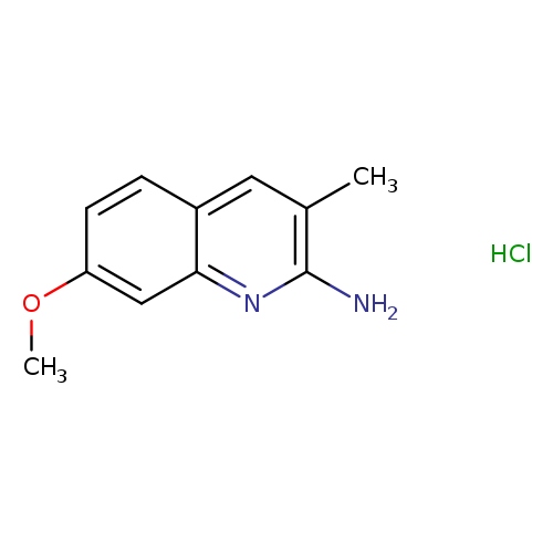 2-Amino-7-methoxy-3-methylquinoline hydrochloride