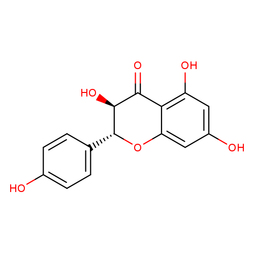 4H-1-Benzopyran-4-one,2,3-dihydro-3,5,7-trihydroxy-2-(4-hydroxyphenyl)-, (2R,3R)-