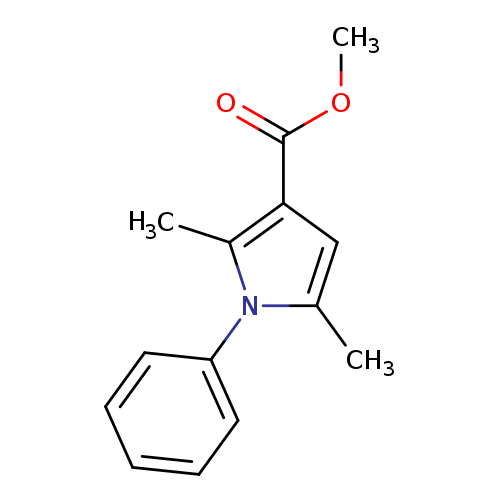 methyl 2,5-dimethyl-1-phenyl-1H-pyrrole-3-carboxylate
