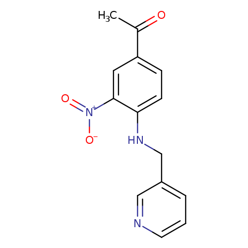 1-(3-Nitro-4-[(pyridin-3-ylmethyl)amino]phenyl)ethanone