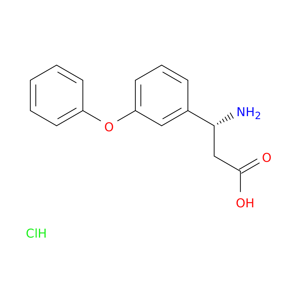 (R)-3-Amino-3-(3-phenoxyphenyl)propanoic acid hydrochloride