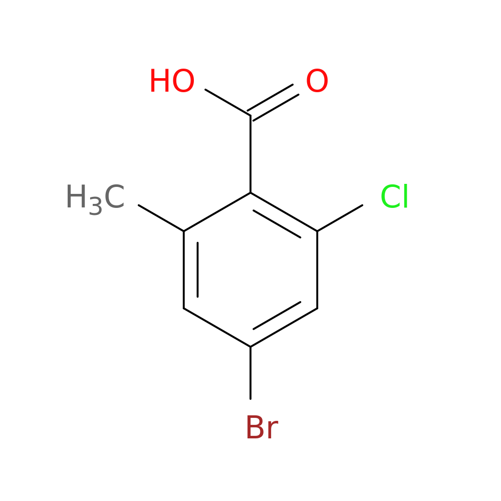 4-Bromo-2-chloro-6-methylbenzoic acid