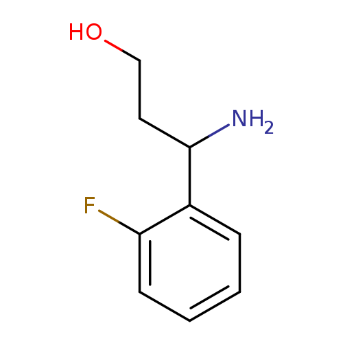 3-AMINO-3-(2-FLUORO-PHENYL)-PROPAN-1-OL