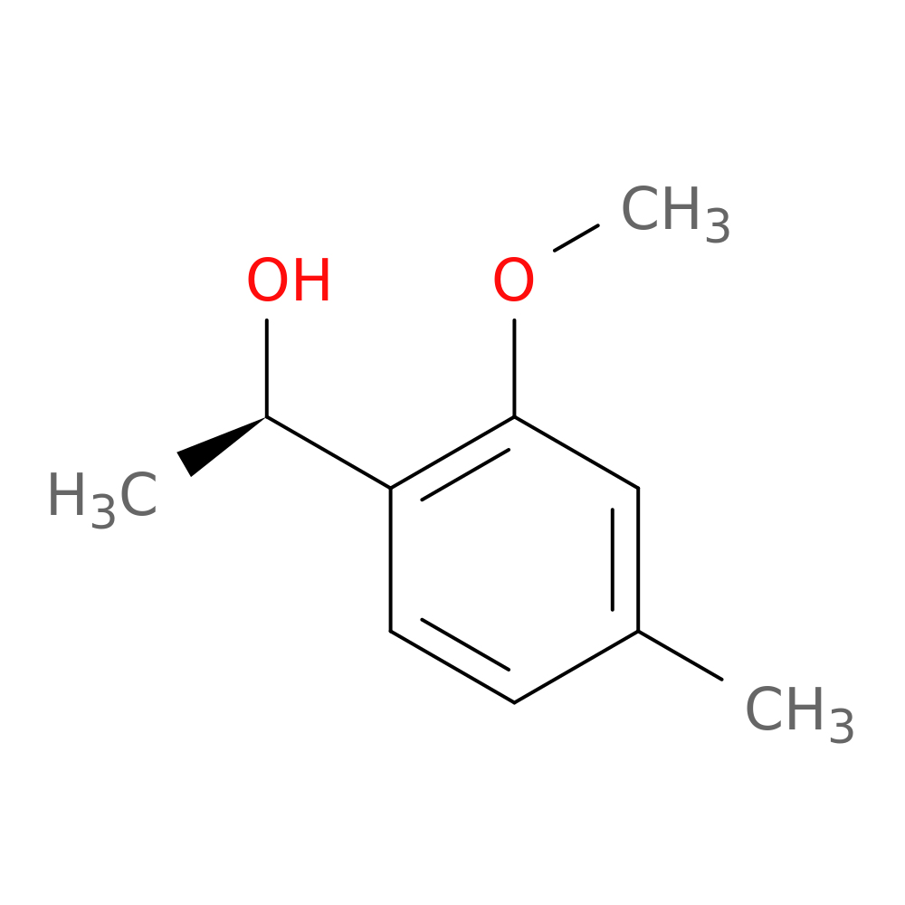 (1R)-1-(2-methoxy-4-methylphenyl)ethan-1-ol