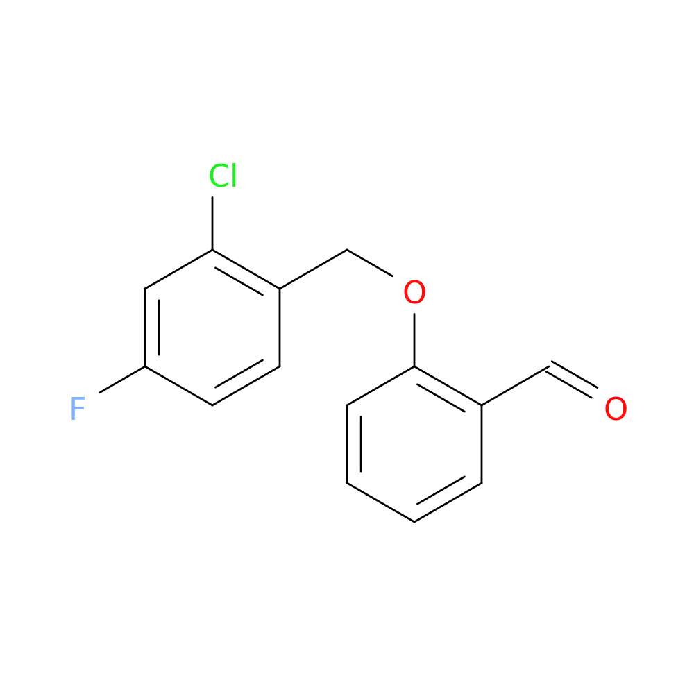 2-[(2-Chloro-4-fluorobenzyl)oxy]benzaldehyde