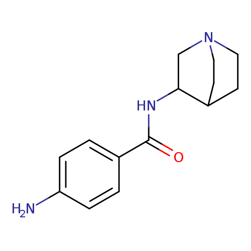 4-Amino-N-{1-azabicyclo[2.2.2]octan-3-yl}benzamide