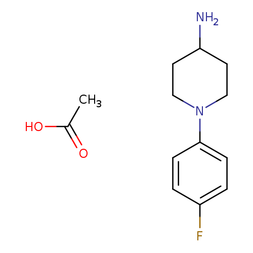 1-(4-Fluorophenyl)-4-piperidinamine acetate