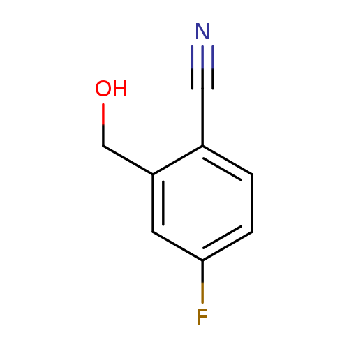 Benzonitrile, 4-fluoro-2-(hydroxymethyl)-