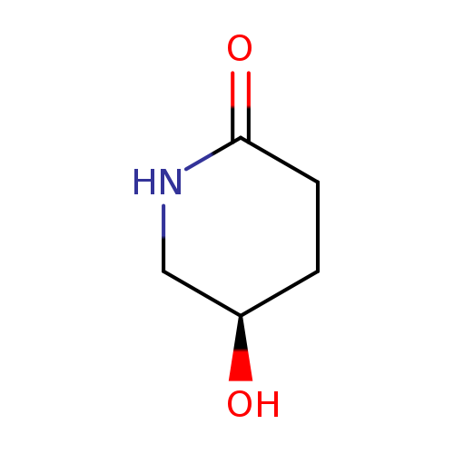 2-Piperidinone, 5-hydroxy-, (5R)-