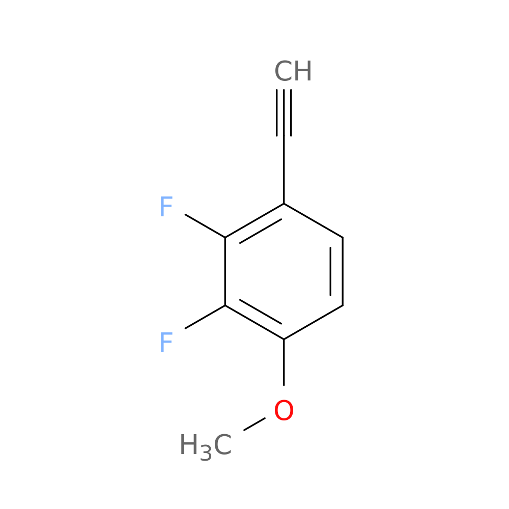 1-ethynyl-2,3-difluoro-4-methoxybenzene