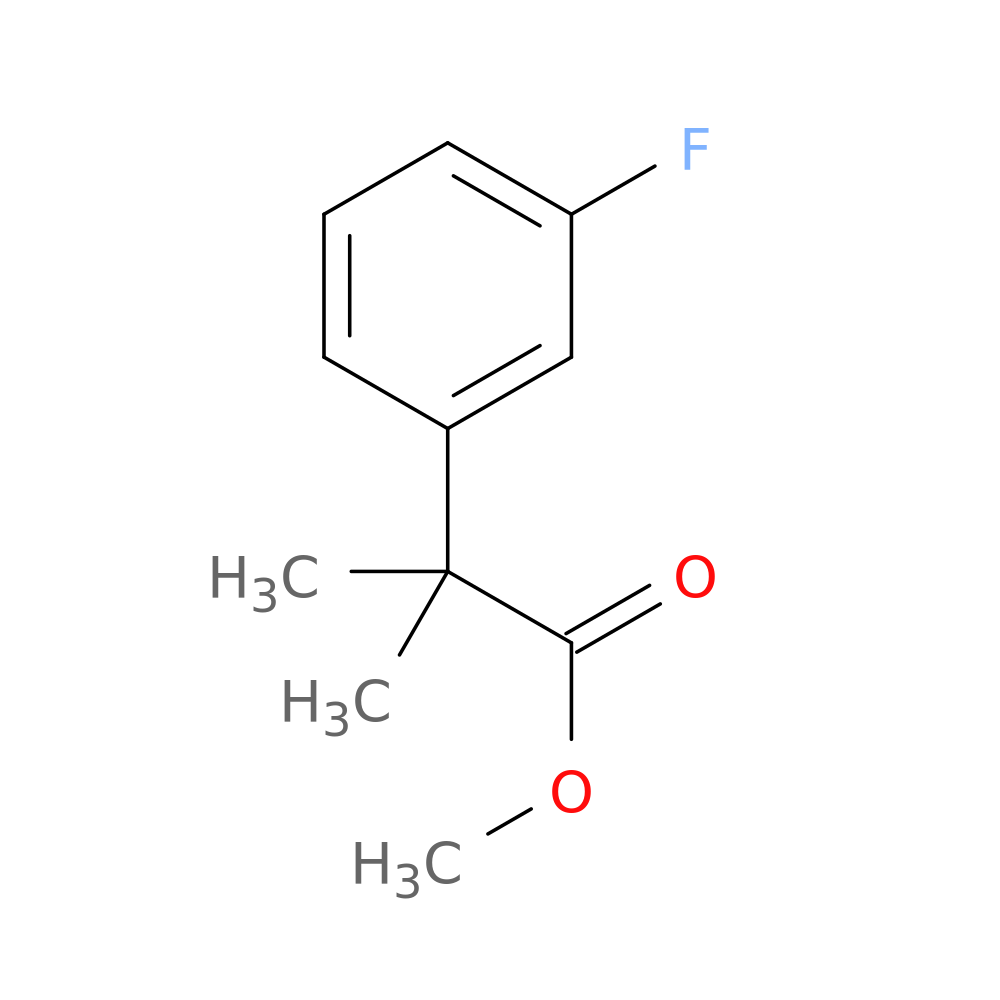3-Fluoro-alpha,alpha-dimethyl-benzeneacetic acid, methyl ester
