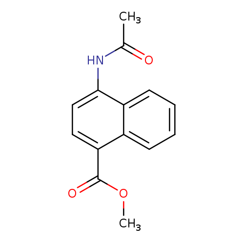 methyl 4-(acetylamino)-1-naphthoate