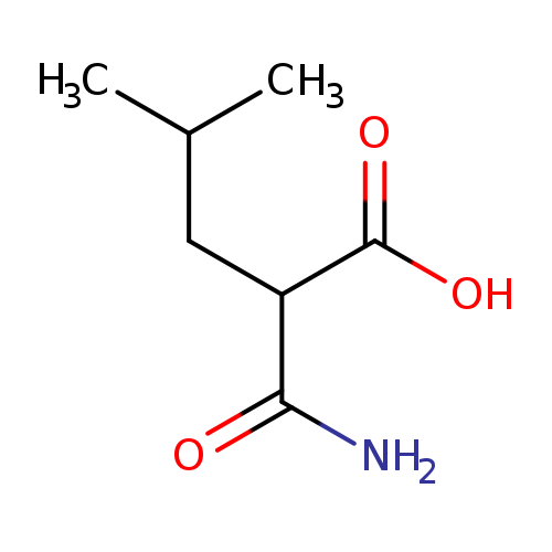2-Carbamoyl-4-methylpentanoic acid
