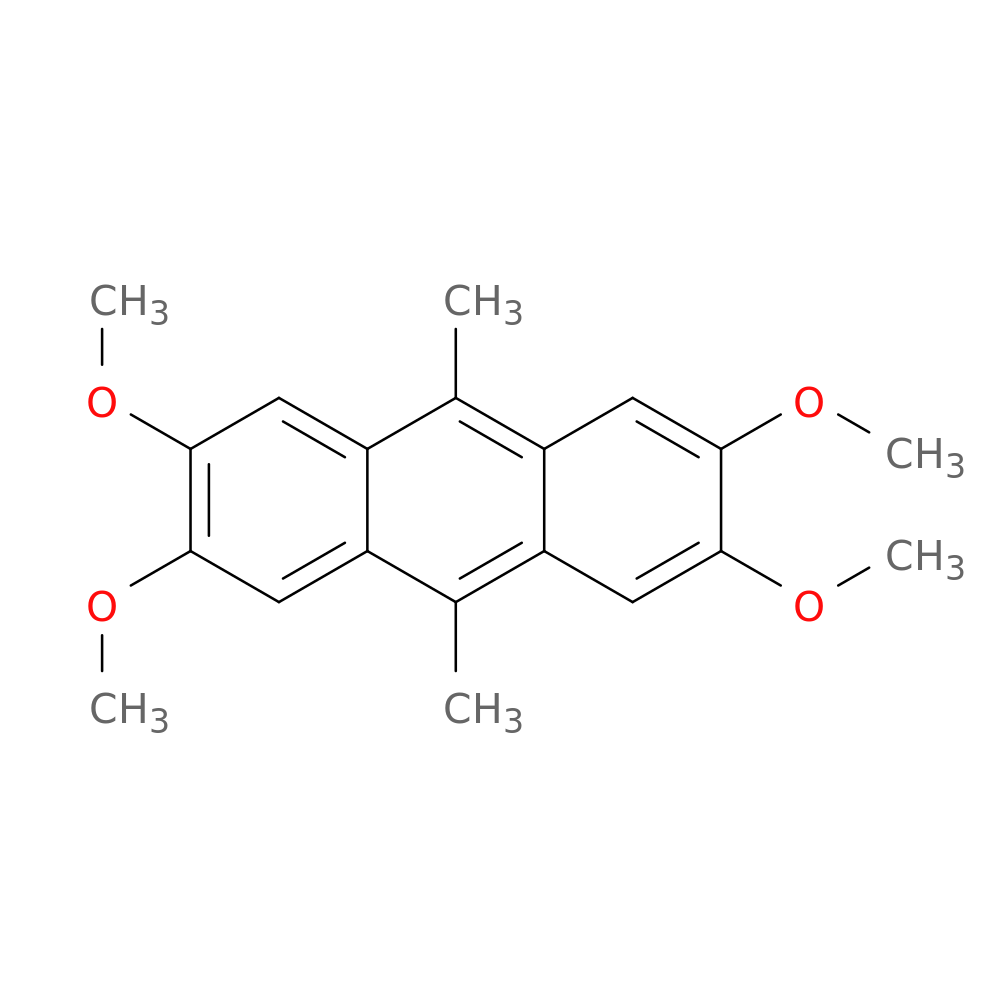 9,10-diMethyl-2,3,6,7-tetraMethoxy-anthracene
