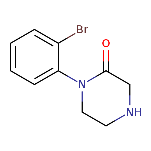 1-(2-Bromophenyl)piperazin-2-one hydrochloride