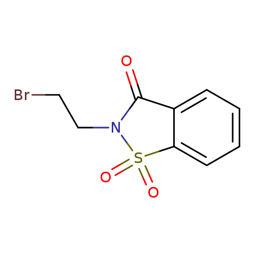 2-(2-BROMOETHYL)-1,2-BENZISOTHIAZOL-3(2H)-ONE 1,1-DIOXIDE