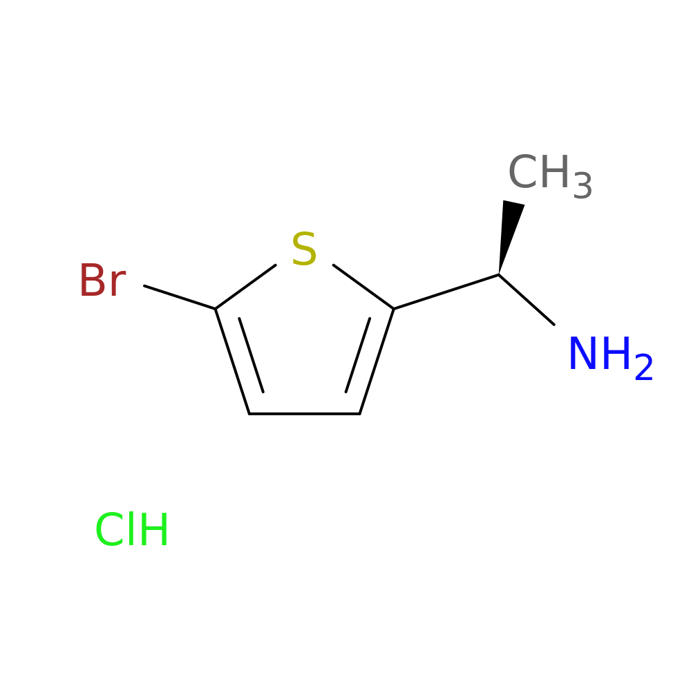 (R)-1-(5-Bromothiophen-2-yl)ethan-1-amine hydrochloride
