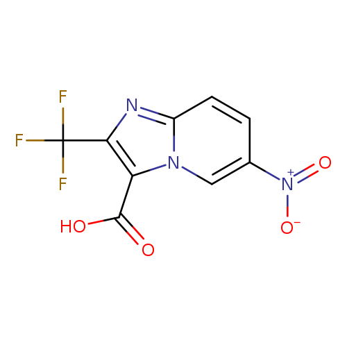 6-Nitro-2-(trifluoromethyl)imidazo[1,2-a]pyridine-3-carboxylicacid