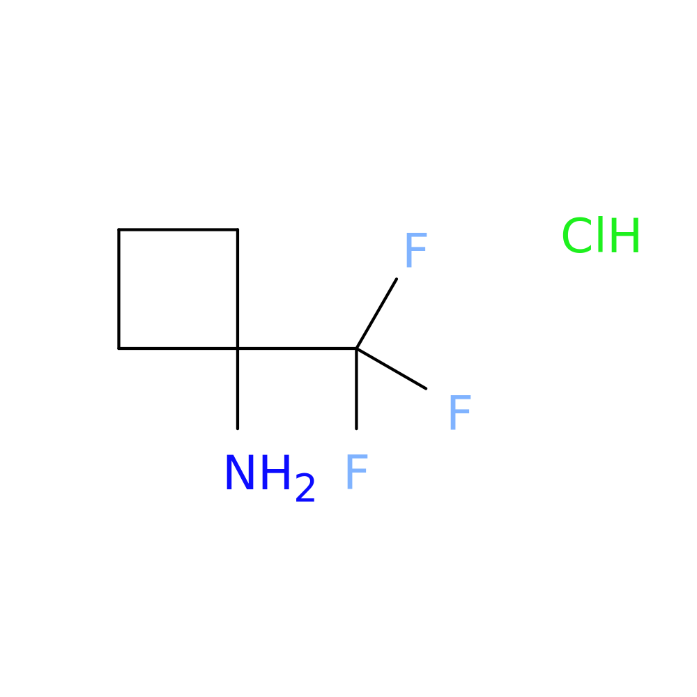 1-(Trifluoromethyl)cyclobutan-1-amine hydrochloride