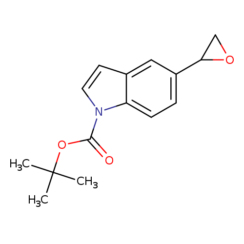 tert-butyl5-(oxiran-2-yl)-1H-indole-1-carboxylate