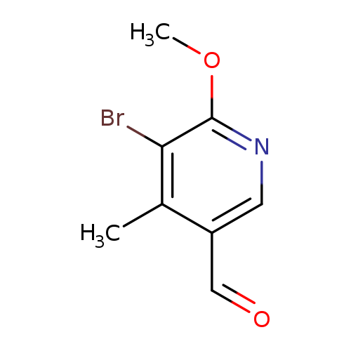 5-bromo-6-methoxy-4-methylpyridine-3-carbaldehyde